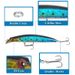 Floating Minnow Bionic Bait Lure Bait Wave Climbing Sinking Small Fat Freshwater Seawater Fishing Perch Bait_desvips.com