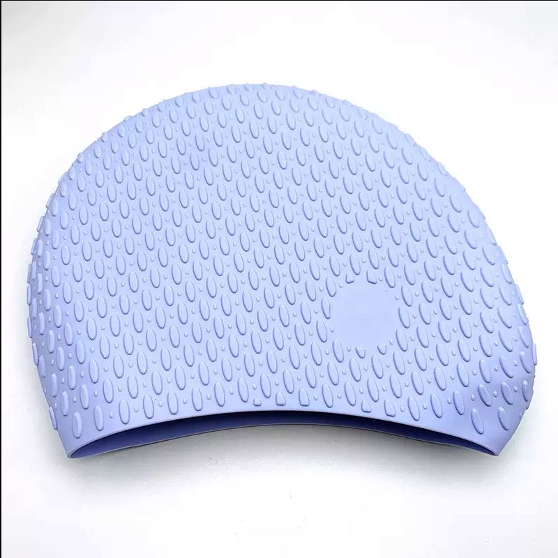 Swimming Caps Protection Silicone Swimming Cap Large Size Brimless Water Drop Cap Ear Protection Does Not Bind The Head Solid Color Swimming Cap_desvips.com