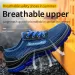 Mens Shoes With Lightweight Steel Toe Caps Suitable Workers Work No Need For Transportation Industrial Safety Tennis_desvips.com