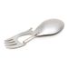 Outdoor camping tableware Titanium spoon Titanium fork Pure titanium multifunctional spork Titanium spoon with bottle opener Stainless steel spork_desvips.com