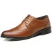 Oxford Genuine Calfskin Leather Brogue Dress Classic Business Formal Shoes Man Handcrafted Mens 240607_desvips.com