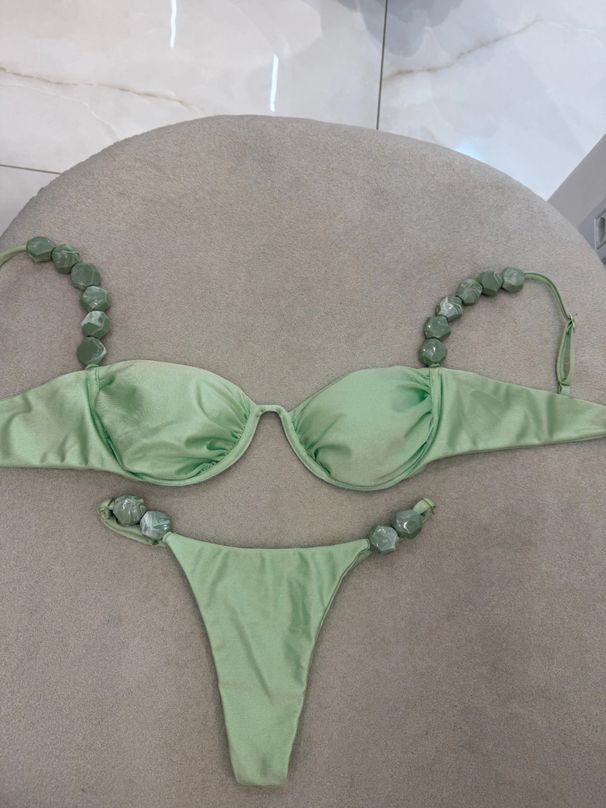 2026 Sexy Bikini Set High Waist Golden Printed Women Swimwear Push Up Bikinis Swimsuit Female Biquini Bathing Suit_desvips.com