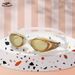 Swimming Waterproof Anti-Fog Electroplated Clear HD Unisex Large Frame Boxed Adult Swim Goggles_desvips.com
