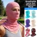 Summer Cycling Face Mask Milk Silk High Elasticity Windproof Dustproof Hood Amusement Park Go Kart Ice Silk Headgear_desvips.com