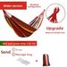 Outdoor Hammock Swing Adults, Anti-tip Canvas, Reinforced With Bent Wood, Wear-resistant, For Dormitory Use, Camping,_desvips.com