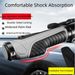 Mountain Bike Handlebar Grips - Aluminum Alloy Double Locking Rubber Cycling Accessories_desvips.com