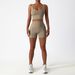Breathable Cloud-Like Quick-Dry Yoga Set With Pocket – Seamless Running & Fitness Outfit For Women_desvips.com