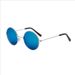 New Releases In December Round Sunglasses For Men And Women Frog Eyeglasses Colorful Reflective Shanghai Beach Prince Glasses Fresh Sunshade_desvips.com