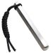 304 Stainless Steel Solid Cool Pen Tactical Self-defense Hexagonal Paracord Strength Defense Key Short Stick EDC Equipment_desvips.com