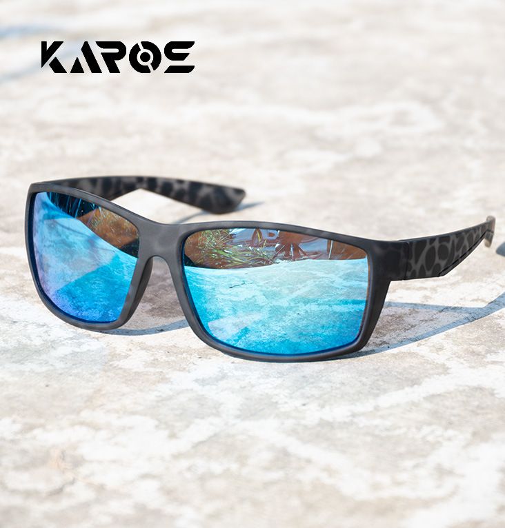 Polarized Outdoor Sports Sunglasses Men Women Iridescent High Definition UV Protection Cycling Bestseller_desvips.com