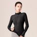 New Women's Yoga Clothes For Sports Tight Fitting Slim Fit Running Fitness Yoga Jacket Stand Up Collar Slimming And Versatile_desvips.com