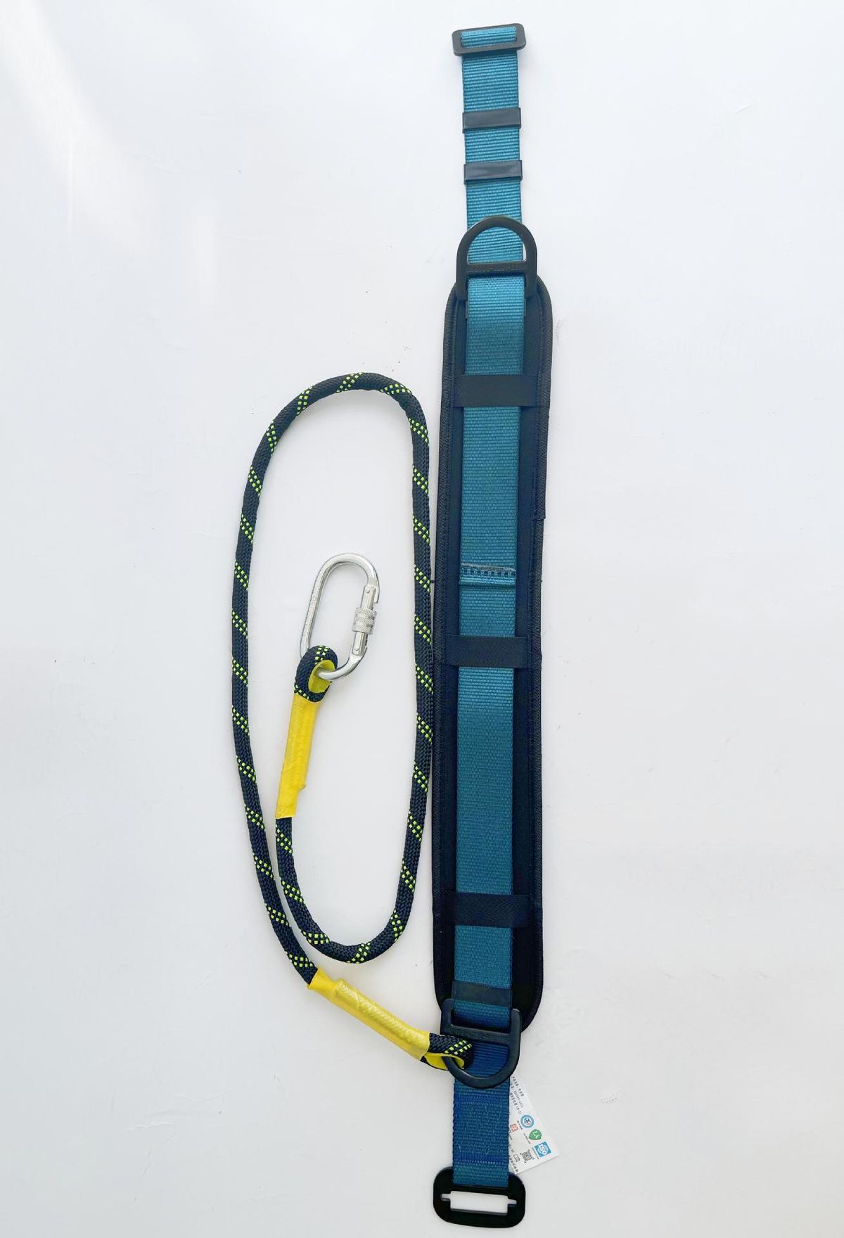 Single Elastic Rope High Altitude Work Electrician Quick Release Double Safety Waist Belt_desvips.com