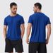 Summer Sports Men's Clothes Short Sleeved Outdoor Quick Drying Men's Casual Short Sleeved Breathable Professional Sweat Absorbent Round Neck_desvips.com