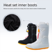 Snowboard BOA Steel Buckle Warm Fleece Adult Ski Boots Quick Wear Waterproof_desvips.com