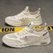Men's Breathable Running 2026 New Hollow Out Sport Summer Trendy Comfortable Casual Shoes Mesh Upper EVA Insole_desvips.com