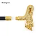 Golden Dragon Head Decorative Stick And Costume Parties For For And Parties, For Cosplay & Party_desvips.com