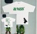 2025 Pistol Trendy Brand New Front And Back Printed T-Shirt Gothic High Street Short Sleeve Versatile Crew Neck Top_desvips.com