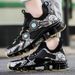 YRZL Tenis Luxury Designer Mens High Quality Platform Sneakers Fashion Blade Loafers Running Shoes For Men_desvips.com