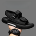 Summer Wear Non-slip Wear-resistant Dual-use Driving Casual Sandals For Men Student Beach Shoes_desvips.com