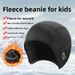 Autumn Winter Warm Children's Small Mountaineering Sports Helmet Skiing Fleece Head Cover Hat Outdoor Cycling Running_desvips.com