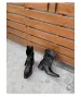 Stylish Vintage Woman Boots Leather Snow Ankle Chelsea Flat Women Fashion Casual Gothic Punk Rivet Rock Pointed Toe_desvips.com