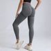 High Waisted Fitness Pants For Women Sexy Peach Hip Lifting Seamless Outerwear Running Yoga Pants Makes Legs Look Longer_desvips.com