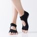 Yoga Made Of Pure Cotton-like Polyester Fiber, Non-slip Five-toe For Women, Professional Indoor Floor Socks, Women's_desvips.com