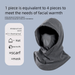 Autumn Winter Cycling Windproof Scarf Neck Warmer Integrated Unisex Ski Hat Thermal Cover Outdoor Face Mask_desvips.com