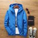 2026 Men's Fashion Windproof Zipper Hooded Jacket Casual Outdoor Sportswear For Streetwear Running And Daily Comfortable_desvips.com