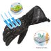 Overseas Warehouses Goat-skin Full Finger Battery Heated Gloves Unisex Adult Women Electric Motorcycle Use Cold Hands Arthritis_desvips.com