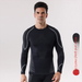 Autumn Winter Polypropylene Quick-Dry Ski Suit Underwear Set For Men Sports Tight-Fitting Moisture-Wicking Compression_desvips.com