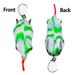 Plastic Bionic Floating Frog Lure 6.5cm 14.5g Topmouth Culter Insect Bait_desvips.com