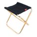 Outdoor 7075 Aluminum Alloy Fishing Chair BBQ Folding Portable Train Camping Small Stool_desvips.com