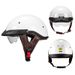 Motorcycle Helmet, Harley Half Helmet, 3C/DOT Certified, Electric Scooter Safety Helmet, Men's And Women's Summer Riding Helmet_desvips.com