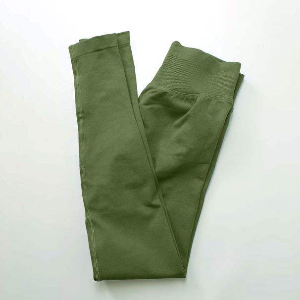 NCLAGEN Seamless Sports Leggings Woman Low Impact Yoga Pants Tummy Control Squat Proof Gym Fiess Workout Scrunch Butt_desvips.com