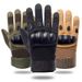 Tactical Gloves Military Enthusiast Outdoor Cycling Fitness Mountaineering Combat Full Anti-Slip Wear-Resistant Half_desvips.com