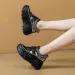 Sports Style Thick-Soled Height-Increasing White Sneakers For Women Spring Summer New Casual Lightweight Dad Shoes_desvips.com