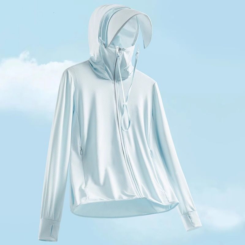 Ice Silk Men's Summer Lightweight Outwear Sun Protection Clothing_desvips.com