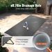 VEVOR 4x8m Rectangular Pool Cover, Waterproof Charcoal Color, Debris-Resistant Winter Cover, PVC Material, Easy Installation, Wide Application_desvips.com