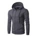 Men's Clothing warm sweatshirt hooded zipper sweatshirt men's slim sports casual sweatshirt_desvips.com