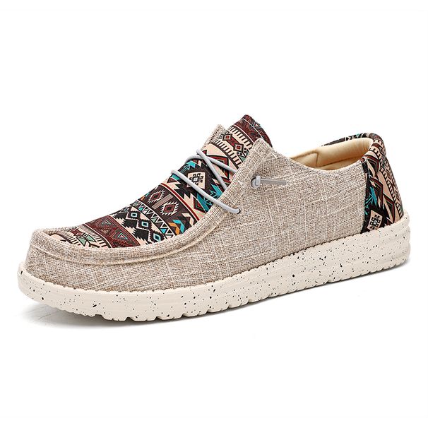 Comfortable Casual Canvas Shoes Men Loafers Mocassin Homme Moccasins Summer Popular Streetwear Plus Big Size 48_desvips.com