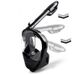 Adult foldable swimming mask full face anti-fog with breathing tube snorkeling supplies diving goggles_desvips.com