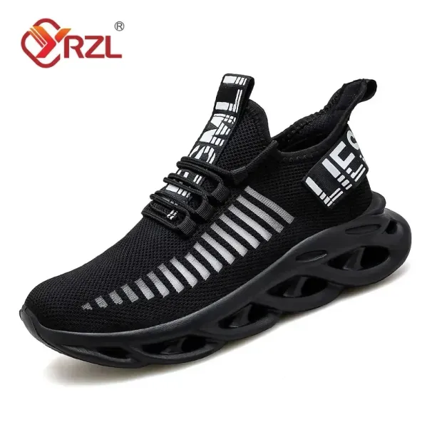 Men Comfortable Unisex Breathable Couple Running Shoes Women Tenis Sports Shoe Size 36-46 White Walking Sneakers_desvips.com