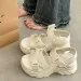 New Summer One Belt Versatile Sports Fashion Sponge Cake Roman Trendy Thick Bottom Sandals Casual Shoes Women Ddmysaturn_desvips.com
