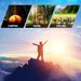 YUEDGE 5 Pairs Mens Moisture Wicking Hiking Combed Cotton Cushioned Crew Socks For Male Size 37-46_desvips.com