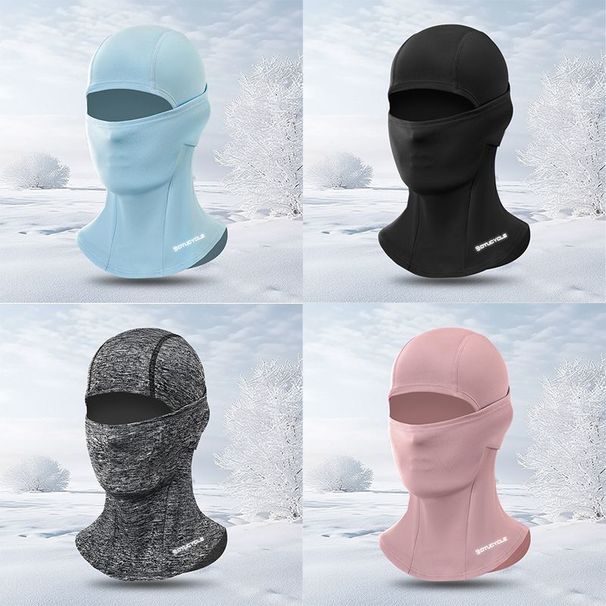 DTUCYCLE Winter Warm Lei Feng With Fleece Lining, Thickened, Windproof, Cold-Proof, Cycling Electric Bike Face Mask Neck_desvips.com