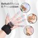 Flexion And Extension Trainer Finger Yoga Exercise Resistance Band Strengthener Grip Ball Rehabilitation Training_desvips.com