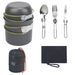 Outdoor For 1-2 People Portable Camping DS-101 Simple And Quick 2-Piece Cookware Set_desvips.com