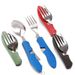 Modern, Factory-operated Detachable Three-piece Outdoor Travel Cutlery Knife, Multifunctional Folding Knife_desvips.com
