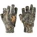 LOOGU Camouflage Hunting Gloves - Lightweight, Breathable & Non-Slip For Hunting, Fishing, Birdwatching & Photography (Tree Bark, Grass)_desvips.com